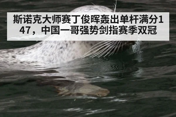 斯诺克大师赛丁俊晖轰出单杆满分147，中国一哥强势剑指赛季双冠
